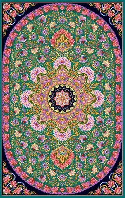 نقشه سنتی قالیچه،s12-128