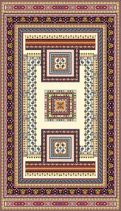 نقشه عددی گلیم k20-223