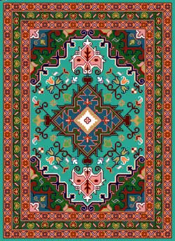 نقشه سنتی قالیچه،s12-78-1