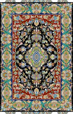 فایل نقشه قالی ،f10-710