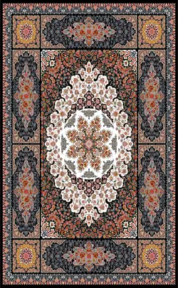 فایل bmpنقشه قالی،s10-671