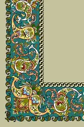 نقشه شطرنجی قالیچه،s12-125