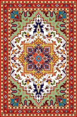 نقشه سنتی قالیچه،s12-75
