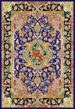نقشه قالی،طرح قالی،فایل طرح، f10-337