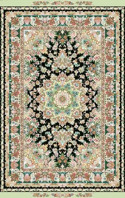 نقشه قالی، طرح قالی،نقشه عددی، k10-317