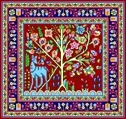 نقشه قالی، طرح قالی ،نقشه عددی k11-100