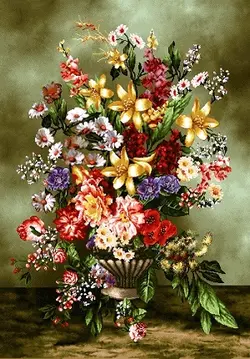 نقشه عددی تابلو فرش kx66