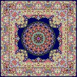 نقشه عددی قالی مربع k10-467