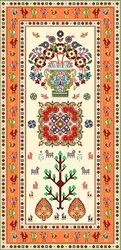 فایل طرح قالی گلیم f20-222