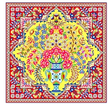 نقشه شماره ایی طرح نهارخوری کرمان  k11-41