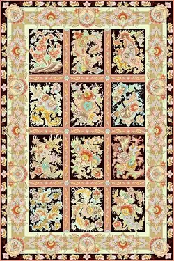 نقشه سنتی قالی،s10-321