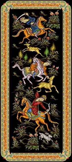 شکارگاه نقشه سنتی،s12-153
