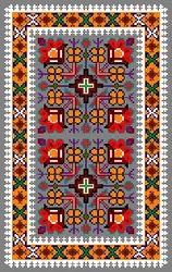 گلیم نقشه عددی،k20-426