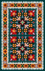 گلیم نقشه عددی،k20-426