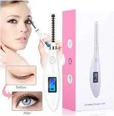 فرمژه برقی حرارتی شارژی 80 درجه سه بعدی Heated Eyelash Curler