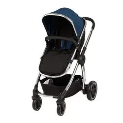 ست کالسکه و کریر آبی مادرکر Mothercare مدل Journey