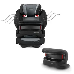 صندلی ماشین خاکستری ریکارو مدل RECARO Monza Nova IS