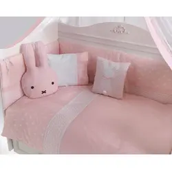 سرویس خواب 9 تکه پیرکاردین Pierre Cardin مدل Pink Bunny