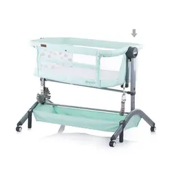 تخت کنار مادر چیپولینو مدل Chipolino Amore Mio Mint