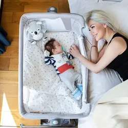 تخت کنار مادر چیپولینو مدل Chipolino Amore Mio Vanilla