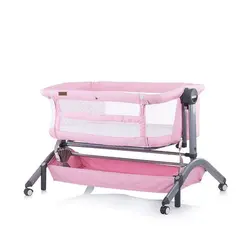 تخت کنار مادر چیپولینو مدل Chipolino Amore Mio Peony Pink