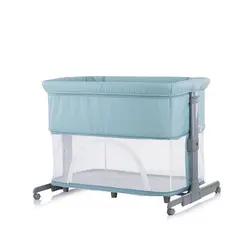 تخت کنار مادر 2 کاره چیپولینو مدل Chipolino Mommy&Me Blue