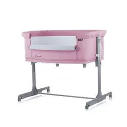 تخت کنار مادر 2 کاره چیپولینو مدل Chipolino Mommy&Me Pink