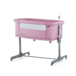 تخت کنار مادر 2 کاره چیپولینو مدل Chipolino Mommy&Me Pink