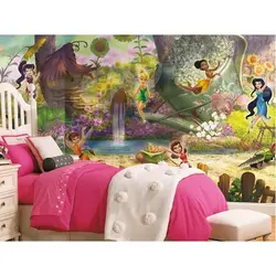 استیکر دیوار اتاق کودک با اسپری RoomMates مدل Disney Fairies Pixie Hollow