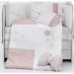 سرویس خواب 9 تکه صورتی مامی شاپ Momishop مدل Carot