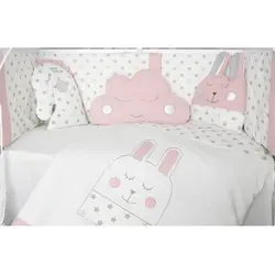 سرویس خواب 8 تکه اسب تک شاخ و خرگوش شو بی بی Show Baby رنگ صورتی