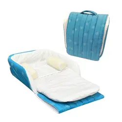 تشک خواب نوزاد آبی Baby Trace مدل Sunggle Nest
