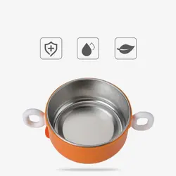 ست 5 تکه ظرف غذا استیل کودک رووکو Rovco