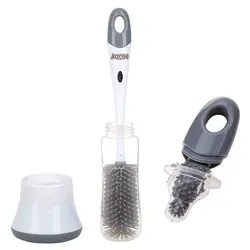 برس شیشه شور سیلیکونی نابی مدل Nuby NV03005