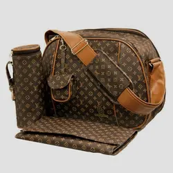 ساک لوازم قهوه ای طرح louis vuitton بیبی سینگ Babysing