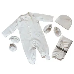 ست لباس بیمارستانی 5 تکه لاکی بی بی Lucky Baby مدل 706