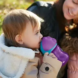 لیوان آموزشی نی‌دار 200 میل بنفش philips avent مدل SCF796/02