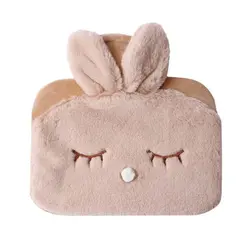 کیسه آب گرم طرح خرگوش چشم بسته کرم مدل 1494