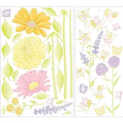 استیکر دیوار اتاق کودک RoomMates مدل Fairy Garden