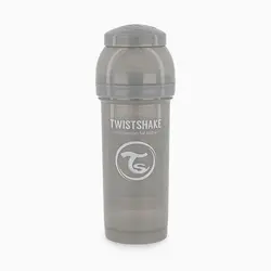 شیشه شیر 260 میل طوسی پاستل تویست شیک Twistshake