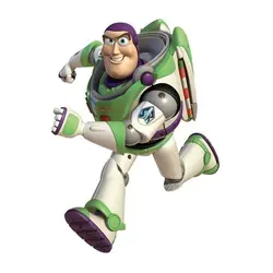 استیکر شب تاب دیوار اتاق کودک RoomMates مدل Toy Story Buzz
