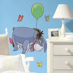 استیکر دیوار اتاق کودک RoomMates مدل Winnie the Pooh Eeyore