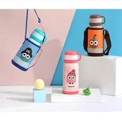 فلاسک دو کاره 600 میل با کیف عایق دما رووکو Rovco