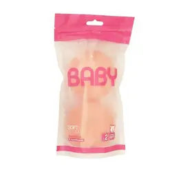 اسفنج شستشوی نوزاد و کودک صورتی سوآوی پیل Suavipiel سری Baby
