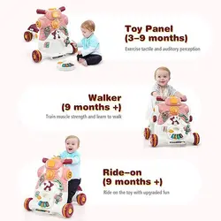 واکر موزیکال 3 در 1 Fun Trolley مدل 653A