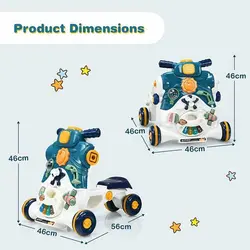 واکر موزیکال 3 در 1 Fun Trolley مدل 653
