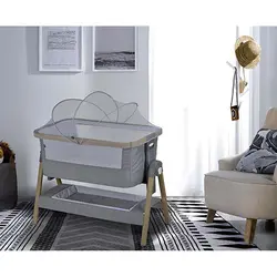 تخت كنار مادر طوسی Angel Baby مدل Natural co-sleeper