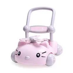 واکر موزیکال طرح هلو کیتی صورتی A+Baby Walker Pink