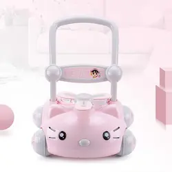 واکر موزیکال طرح هلو کیتی صورتی A+Baby Walker Pink