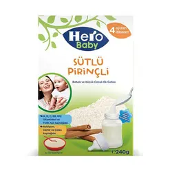 سرلاک شیر برنج و دارچین هروبیبی Hero Baby
